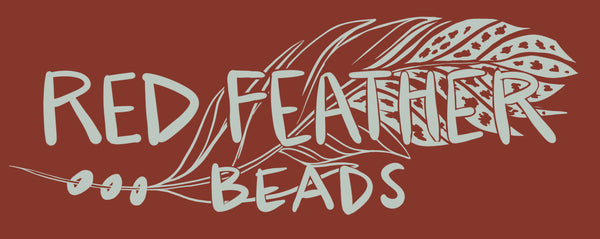 Red Feather Beads